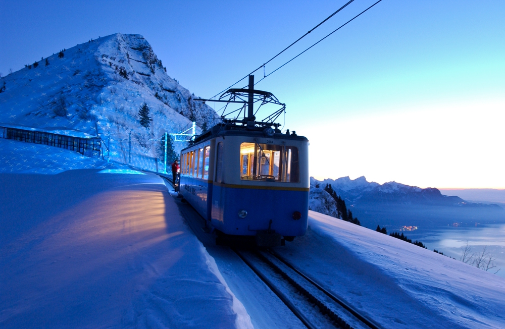 babbo natale a Montreux