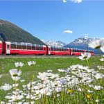 i grigioni e il bernina expresszurigo coira e il trenino rosso