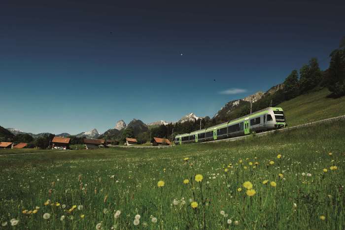 il trenino verde delle alpi