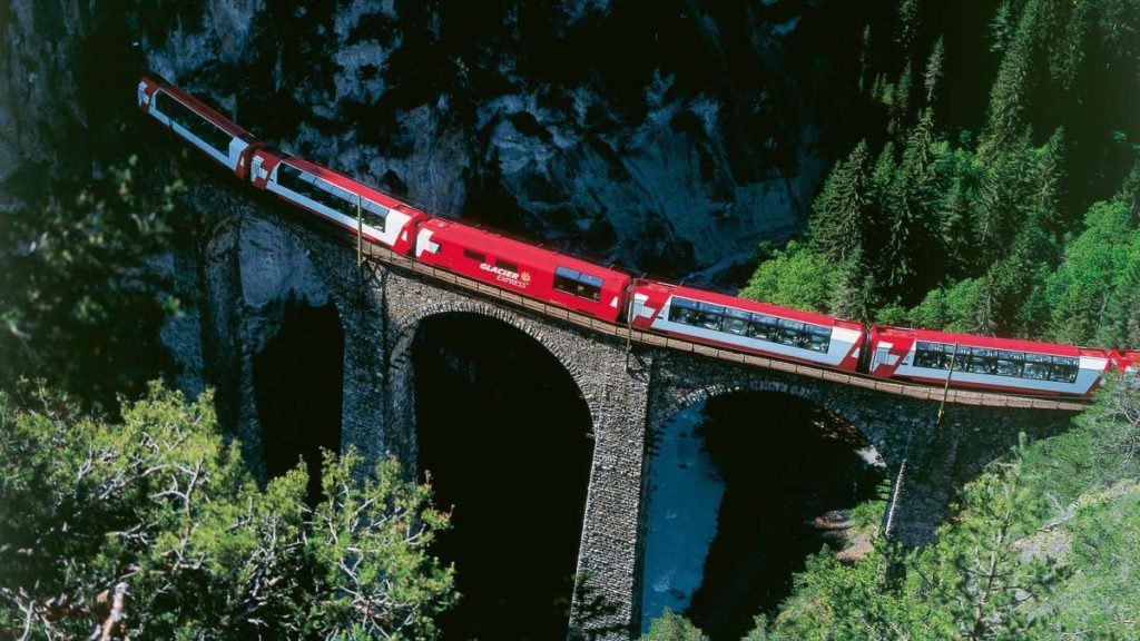 Glacier express in svizzera
