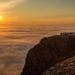 capo nord e il sole di mezzanotte