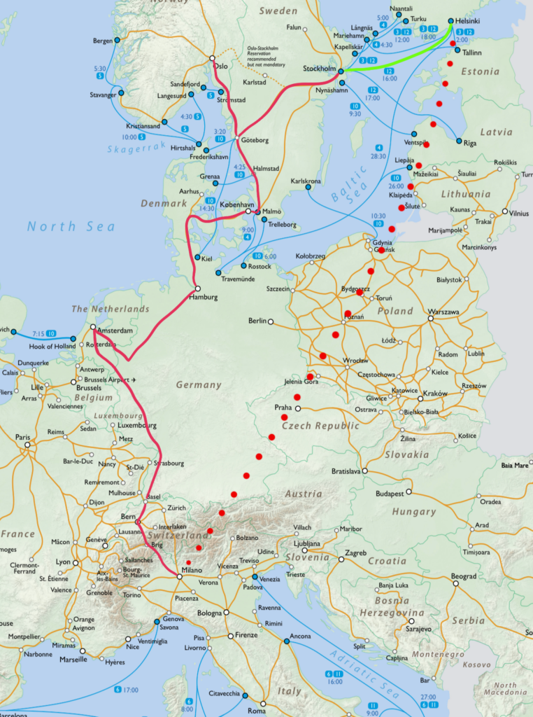 nord europa in estate