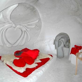 San valentino in igloo