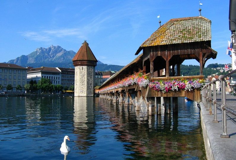 le città della svizzera in treno