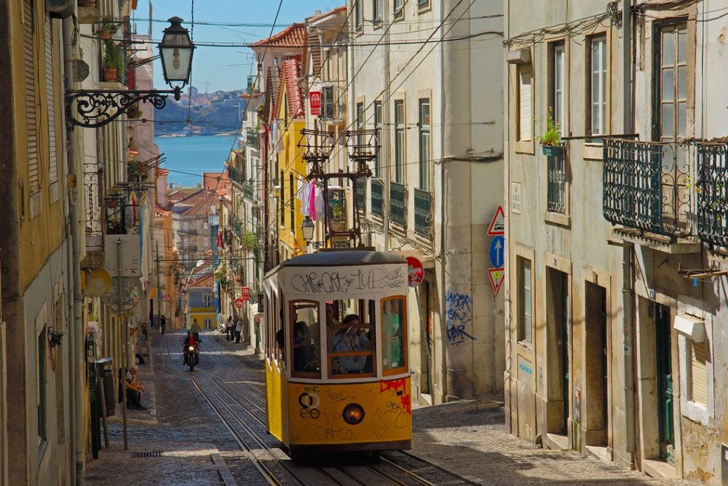 Il famoso tram di Lisbona