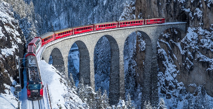 i grigioni e il bernina express