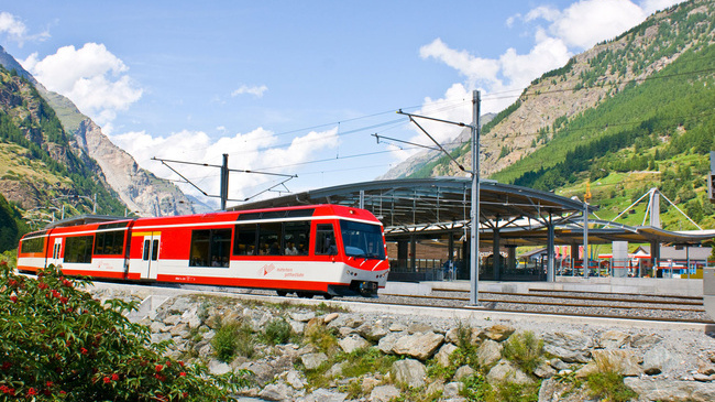 Ferrovia a cremagliera per Zermatt