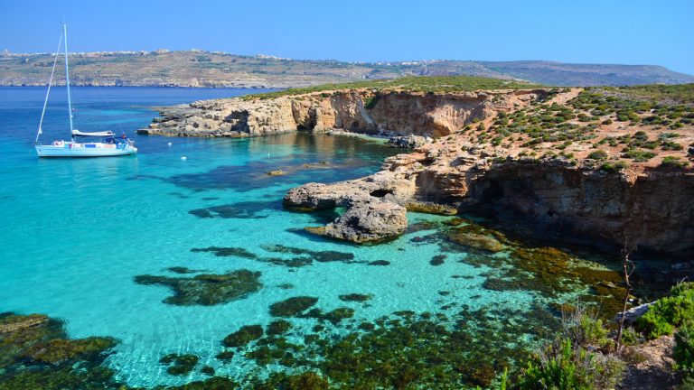 Malta e il mare blu