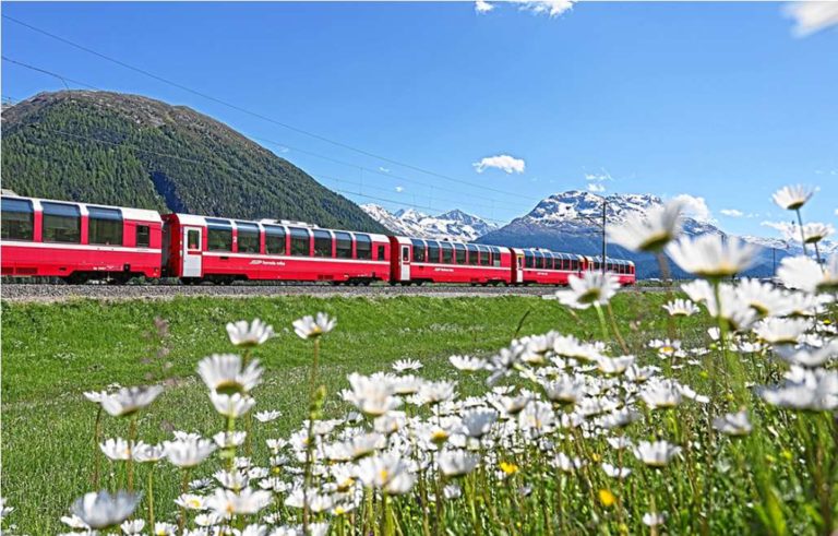 i grigioni e il bernina expresszurigo coira e il trenino rosso