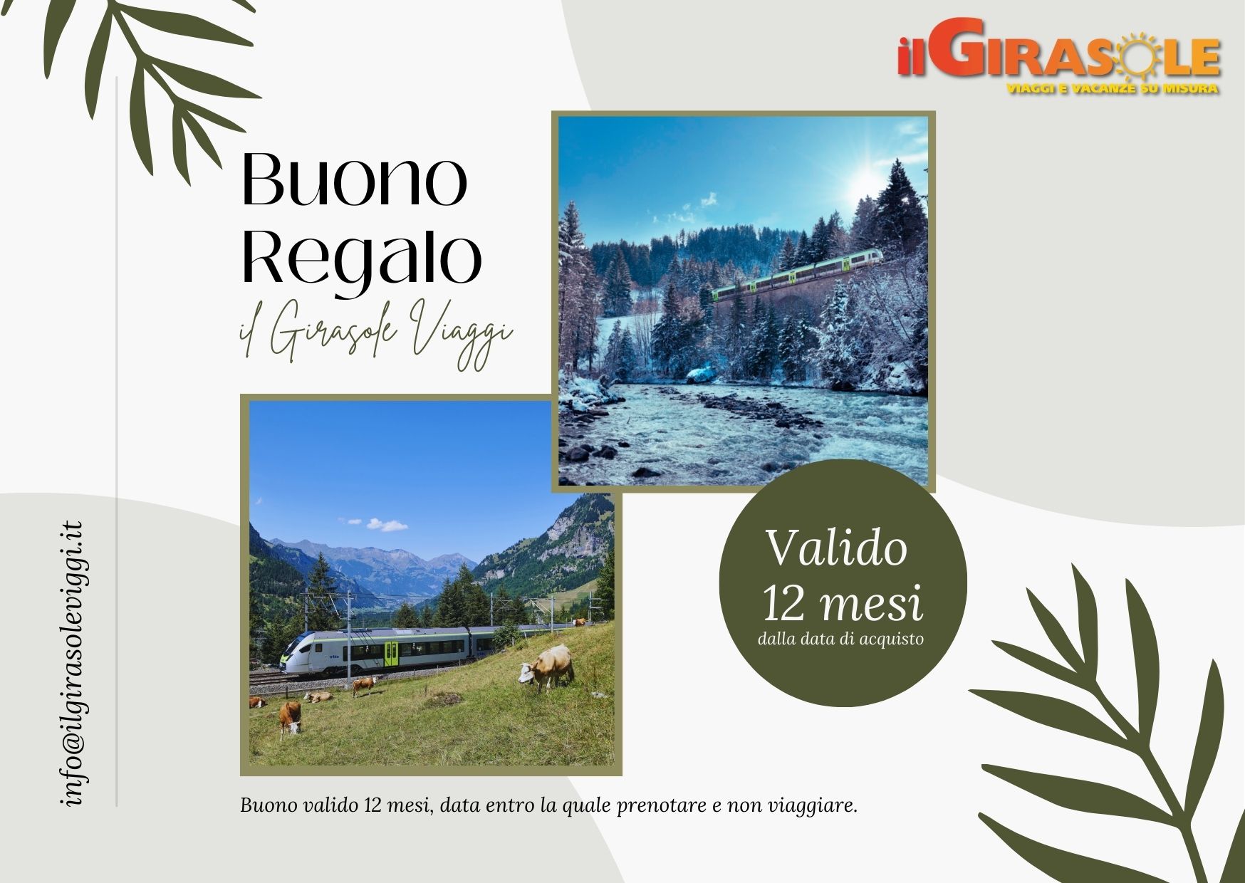 Buono regalo trenino verde